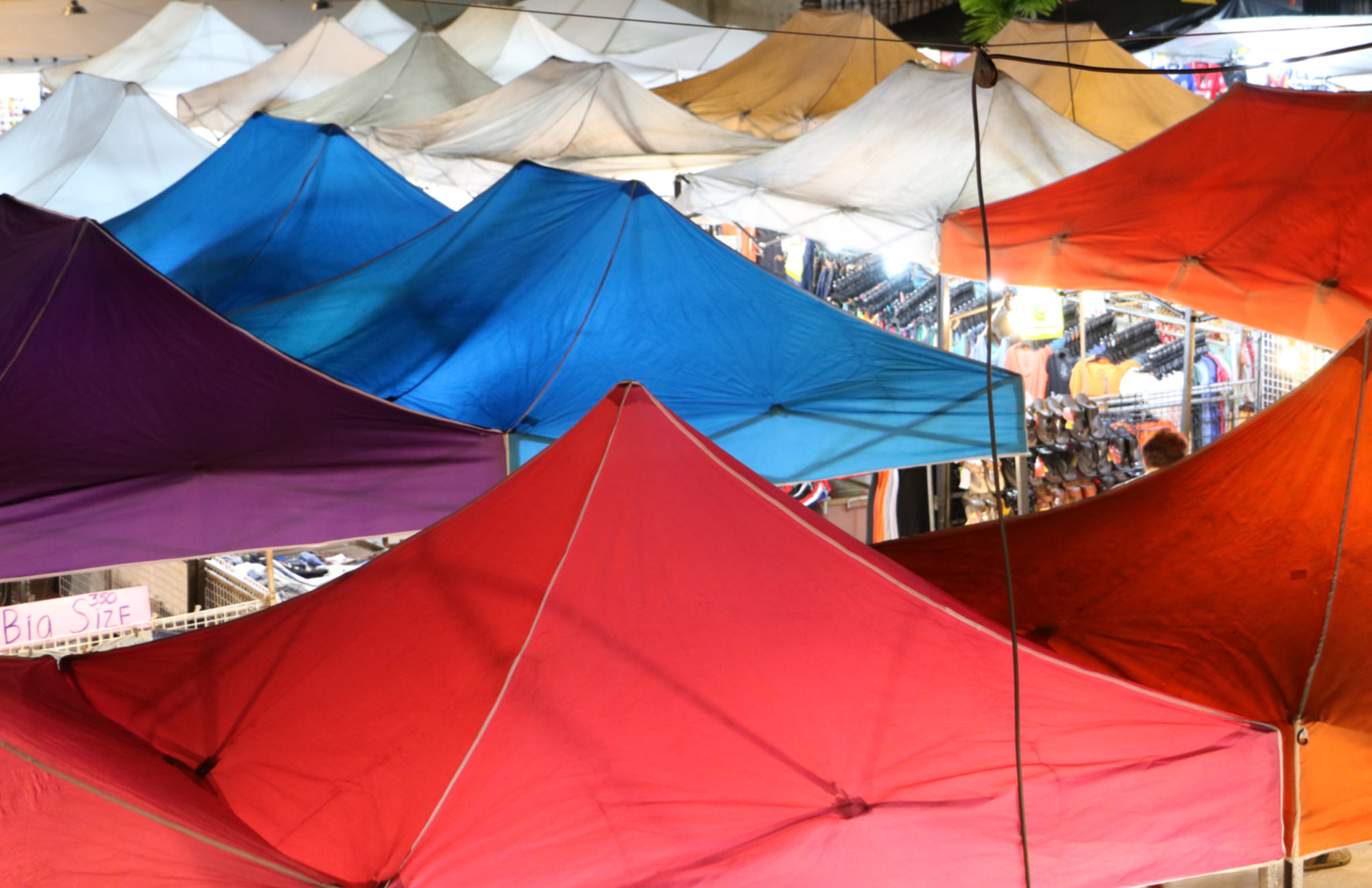 Night markets at the harbour (Menorca)